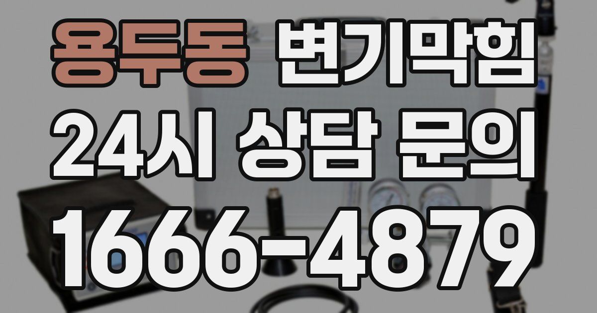 용두동 변기