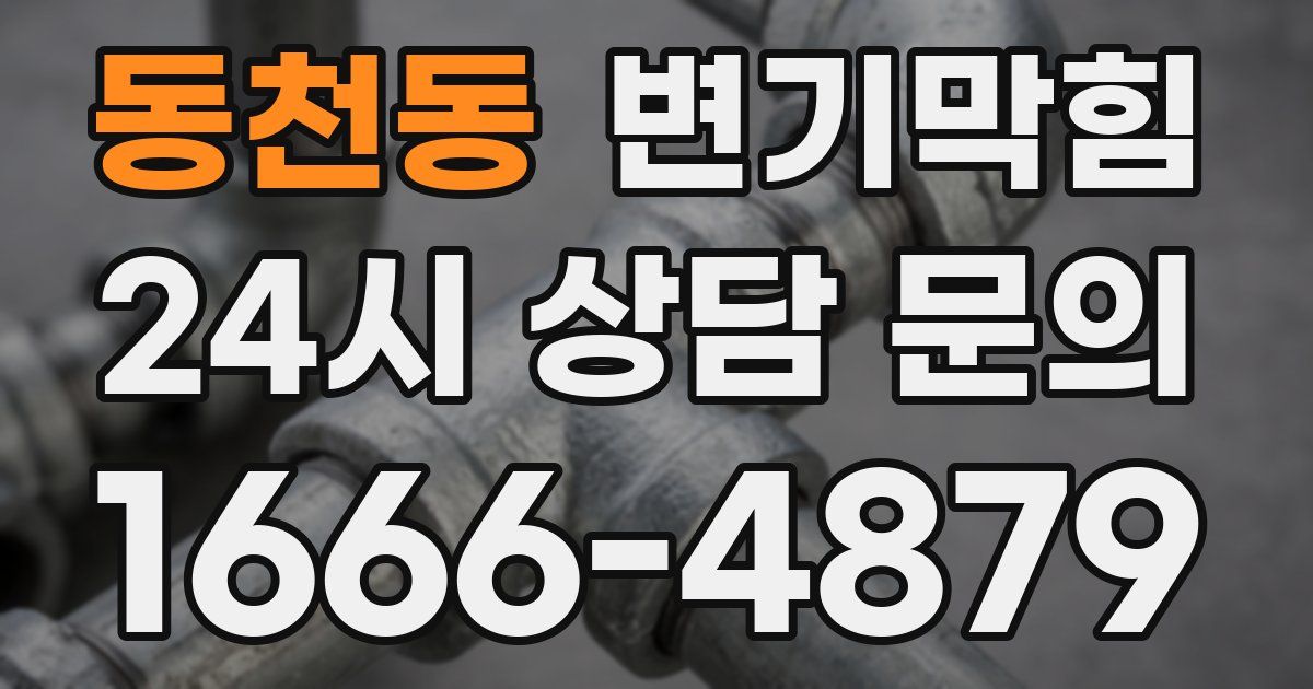 동천동 변기