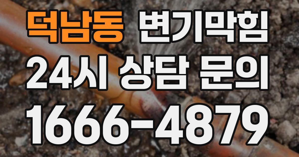 덕남동 변기