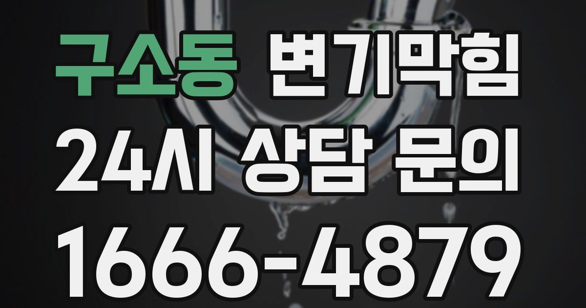 구소동 변기