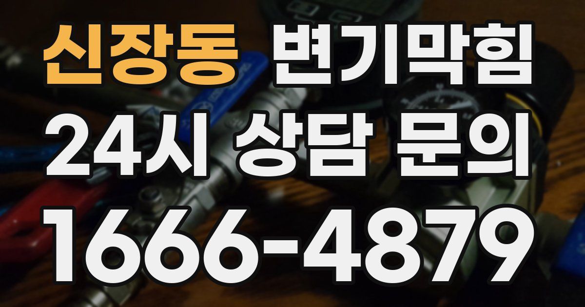 신장동 변기