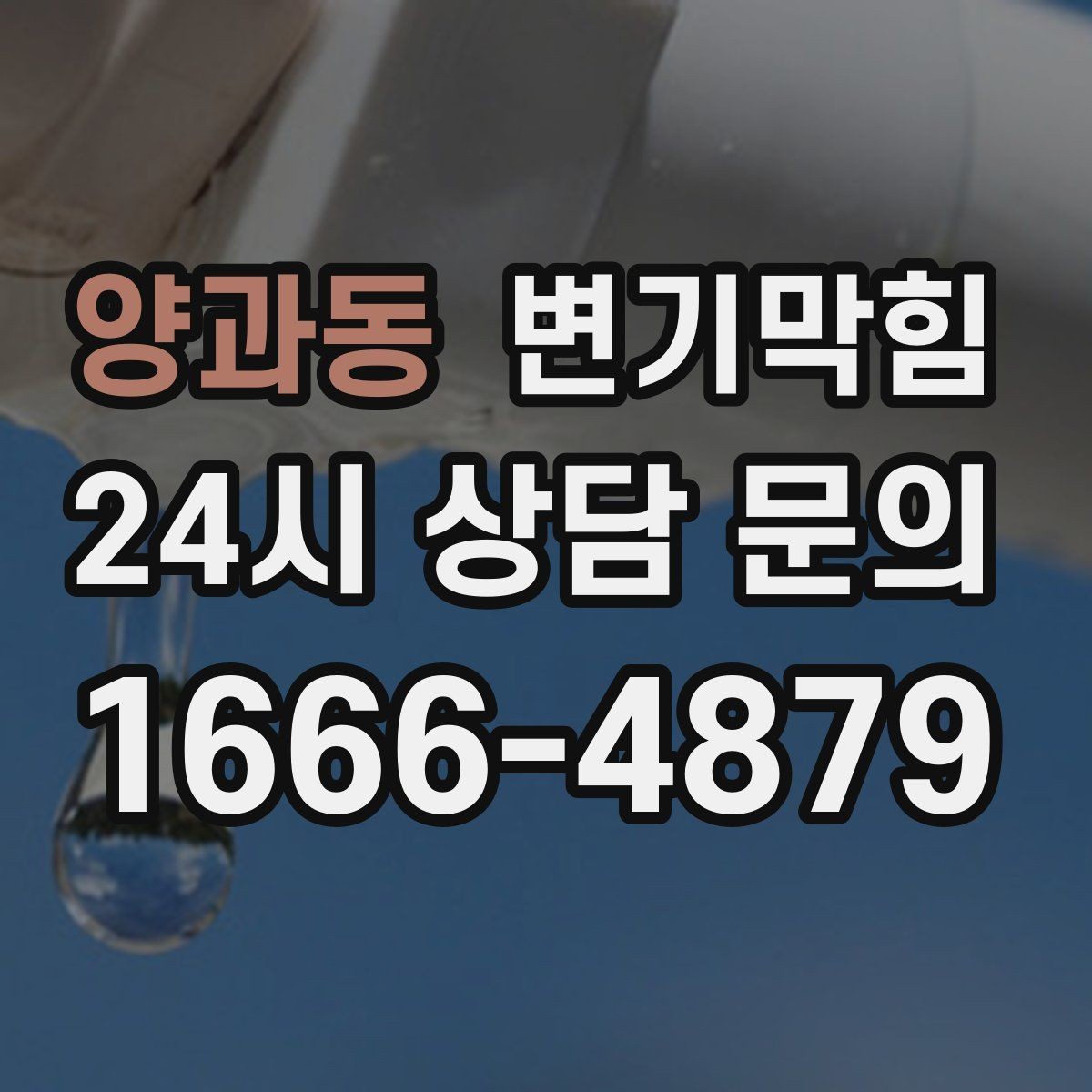 양과동 변기막힘 화장실 변기 막힘 통기관 역풍 차단 팁