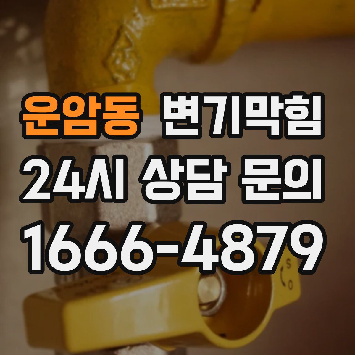 운암동 변기막힘