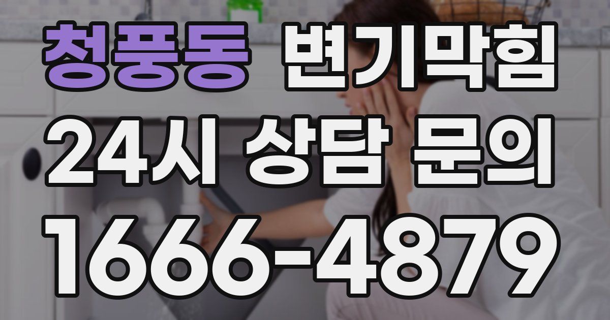청풍동 변기