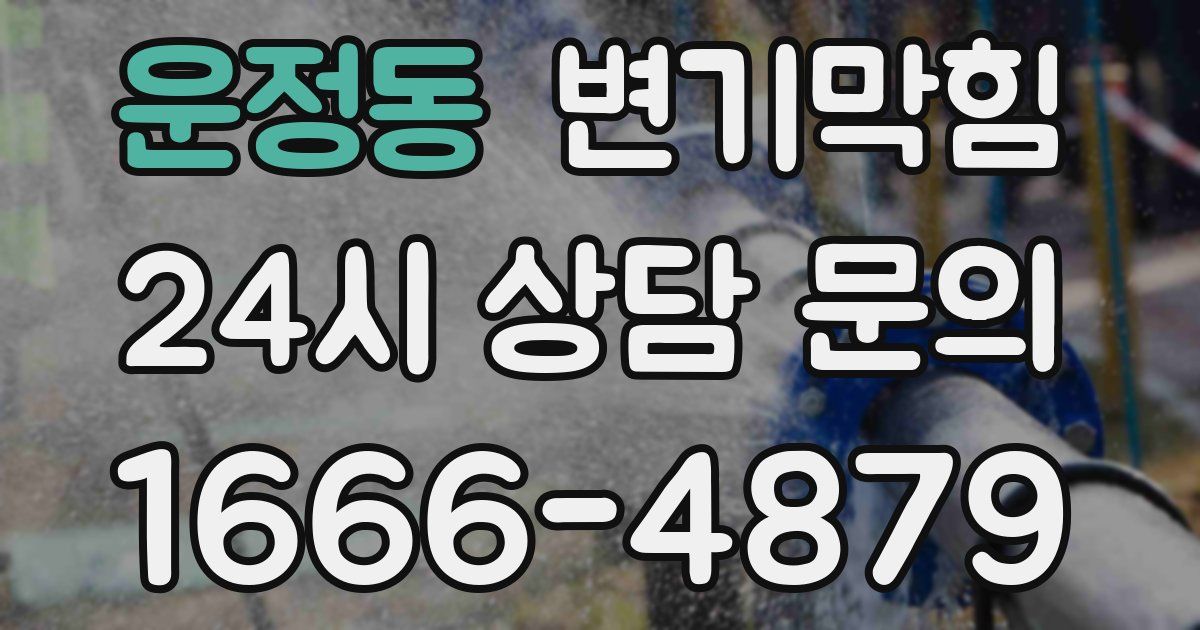 운정동 변기