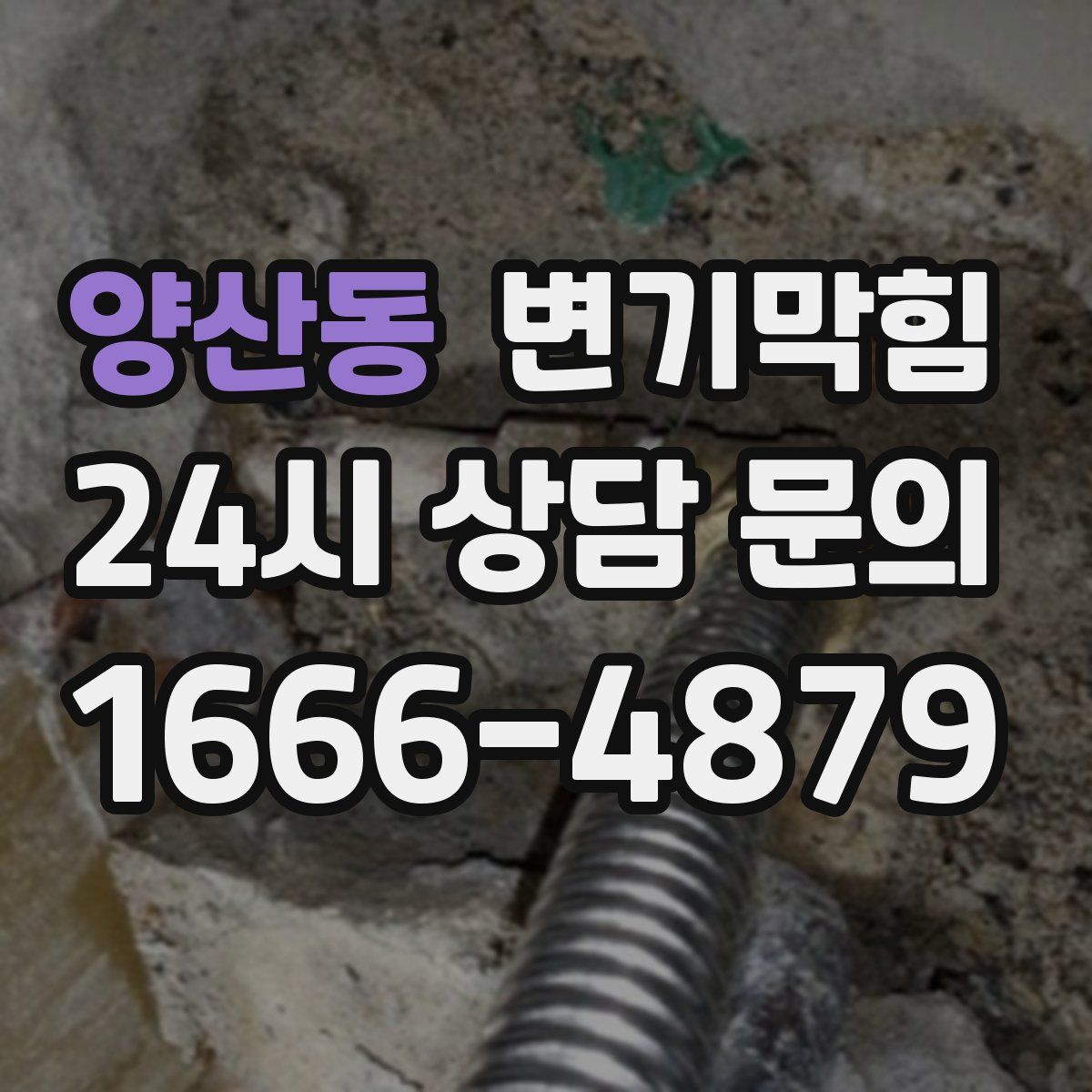 양산동 변기막힘