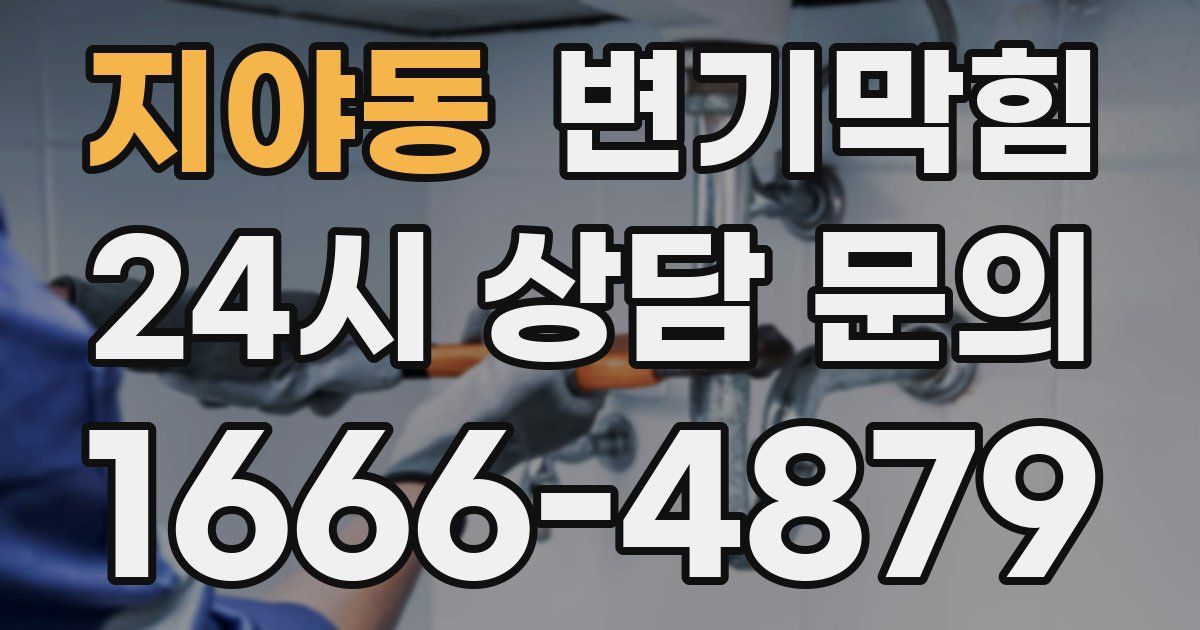지야동 변기
