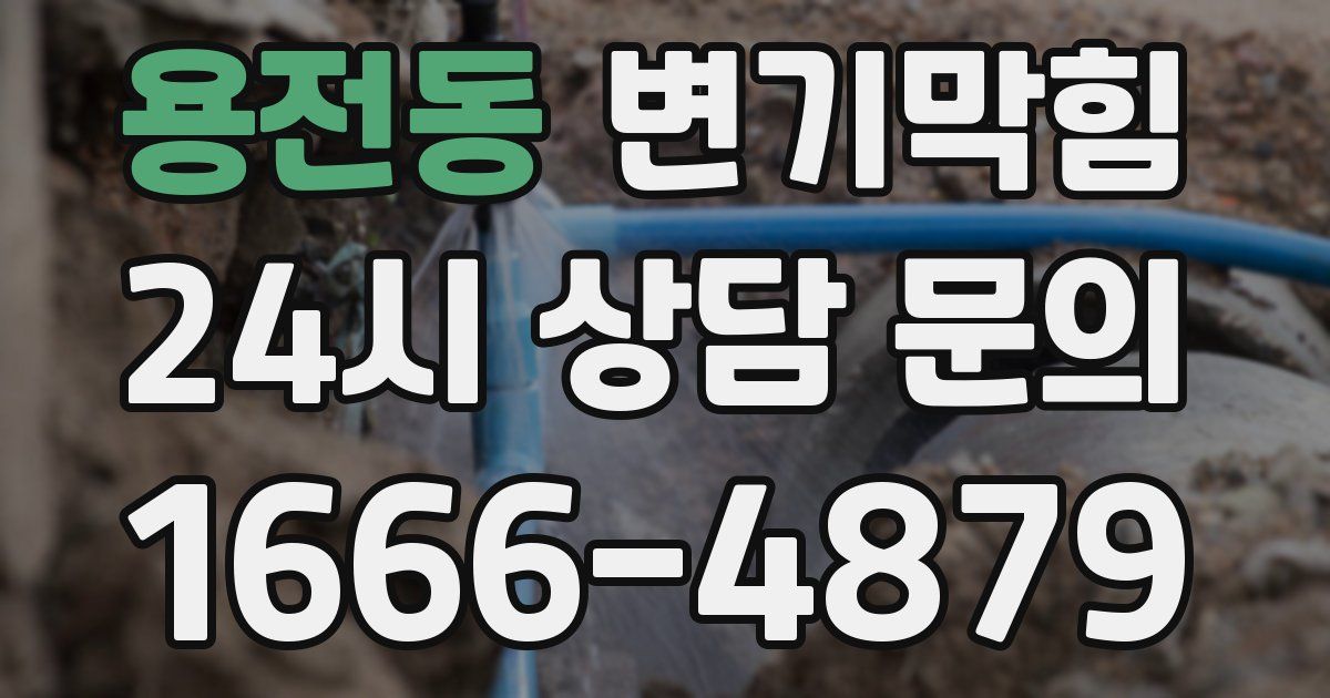 용전동 변기