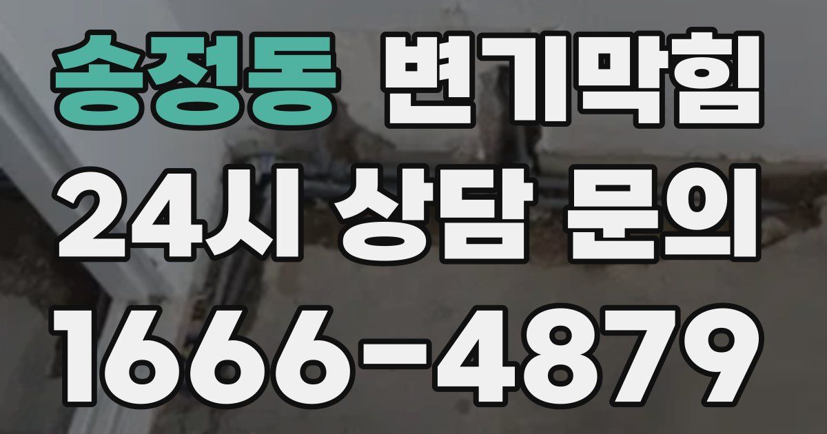 송정동 변기
