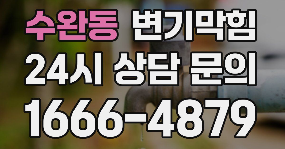 수완동 변기
