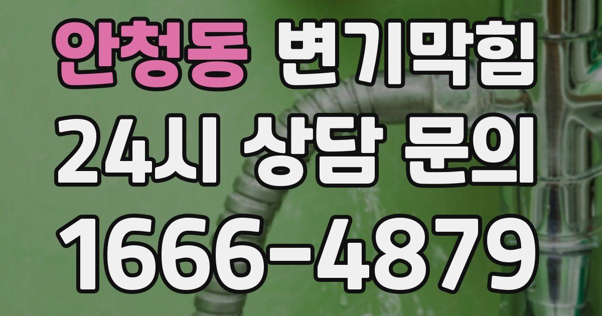 안청동 변기