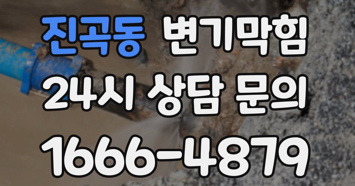 진곡동 변기