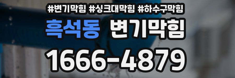 변기막힘