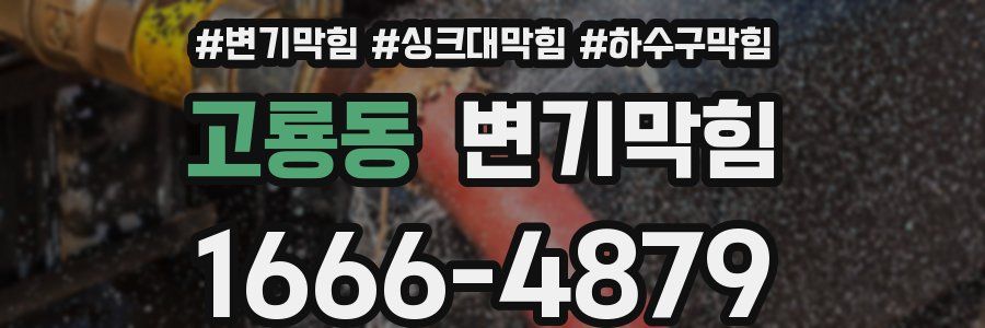 변기막힘