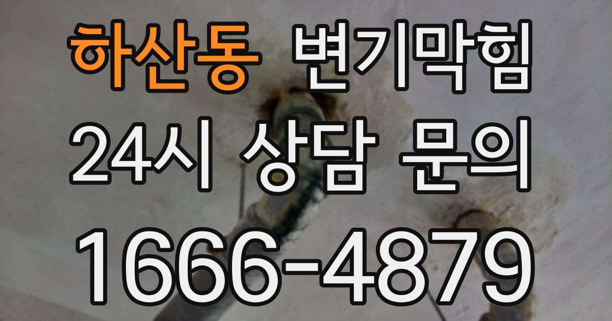 하산동 변기