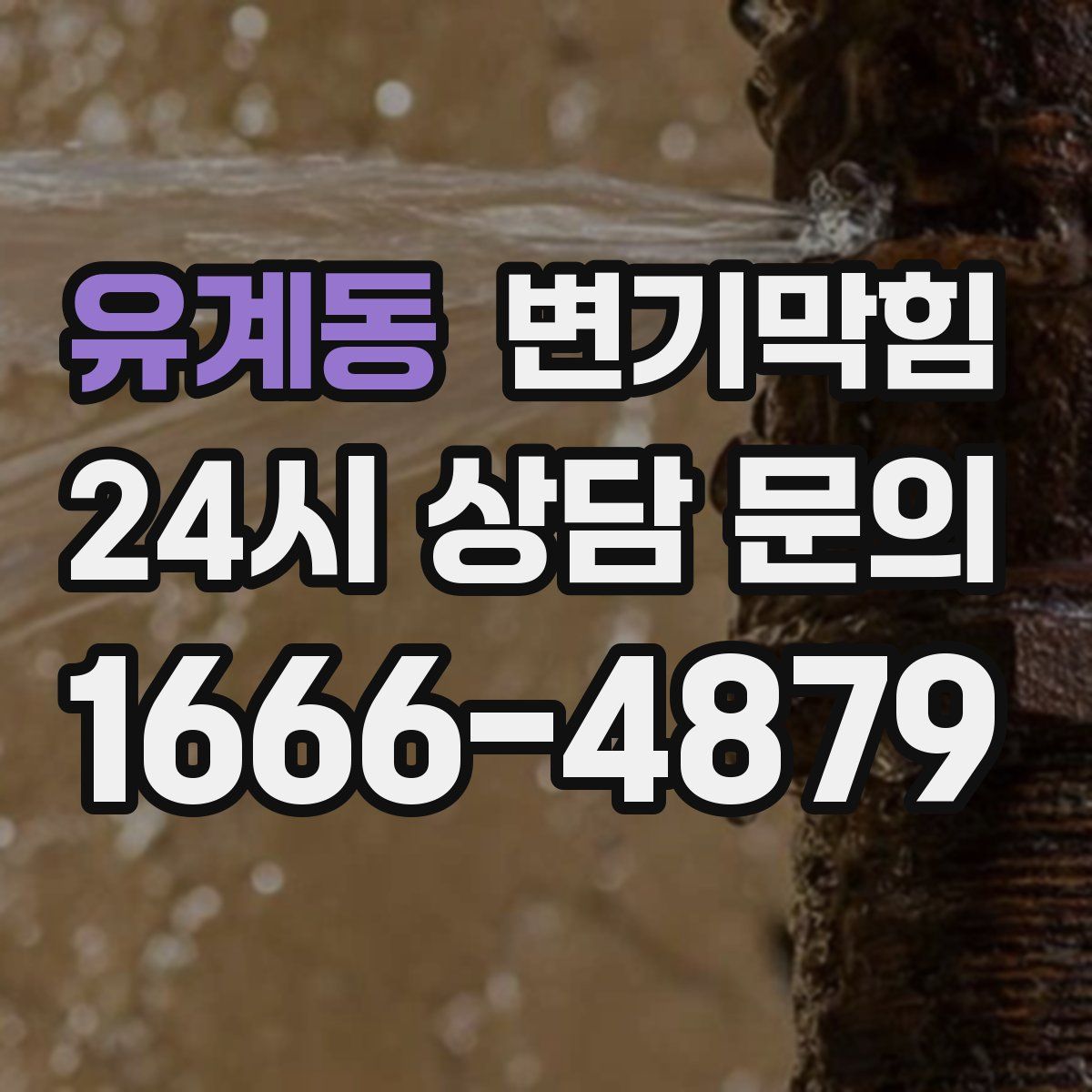 유계동 변기막힘