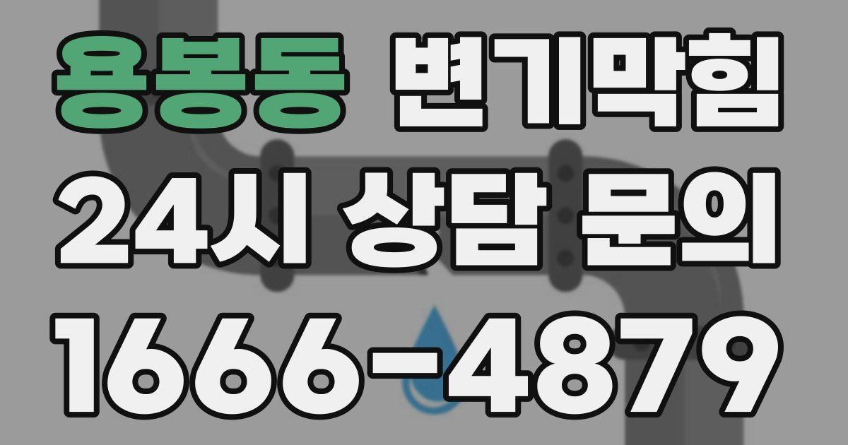 용봉동 변기
