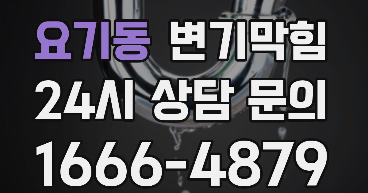 요기동 변기