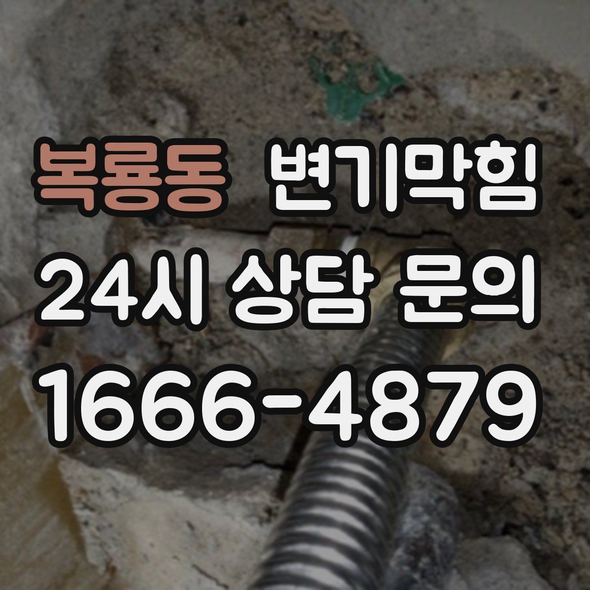 복룡동 변기막힘 원룸 화장실역류 초기 경고 신호 포착