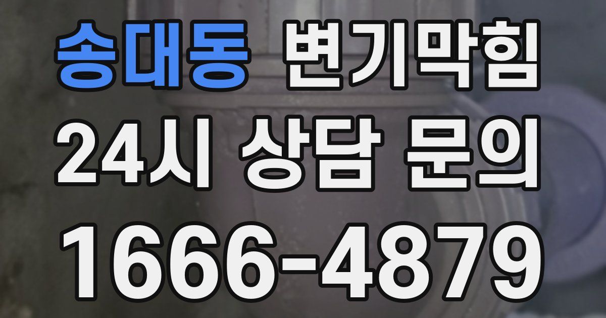 송대동 변기