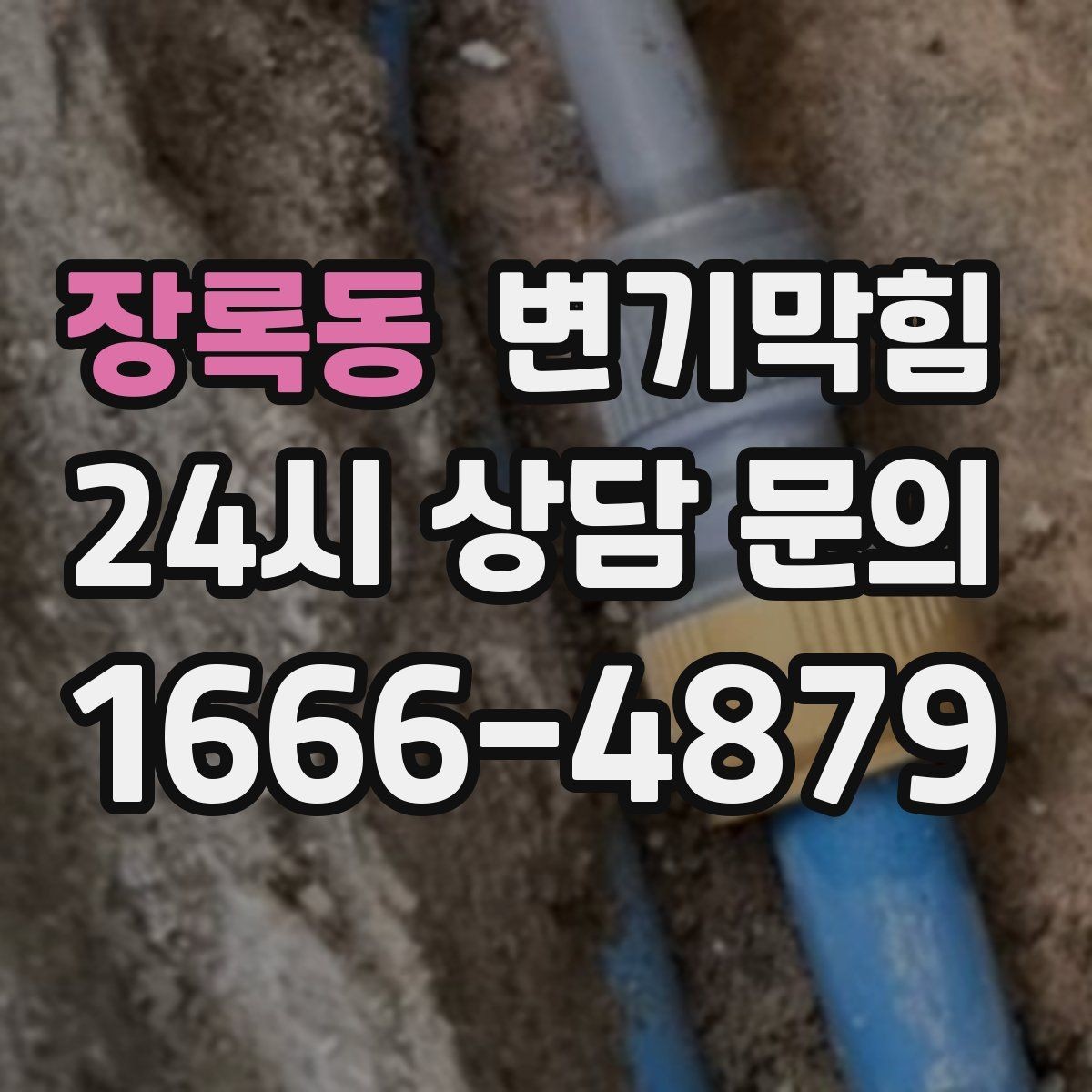 장록동 변기막힘 식당 화장실역류 합류 압력 재세팅