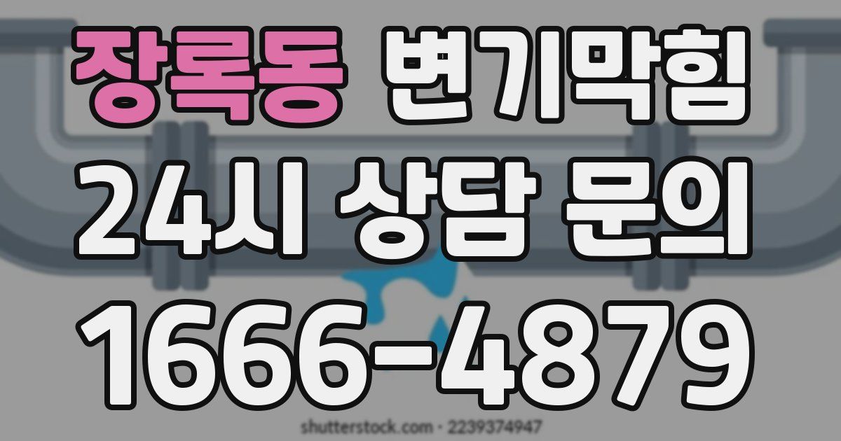 장록동 변기