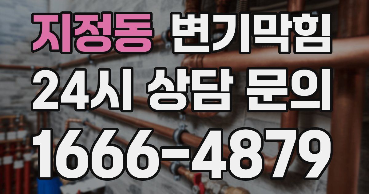 지정동 변기