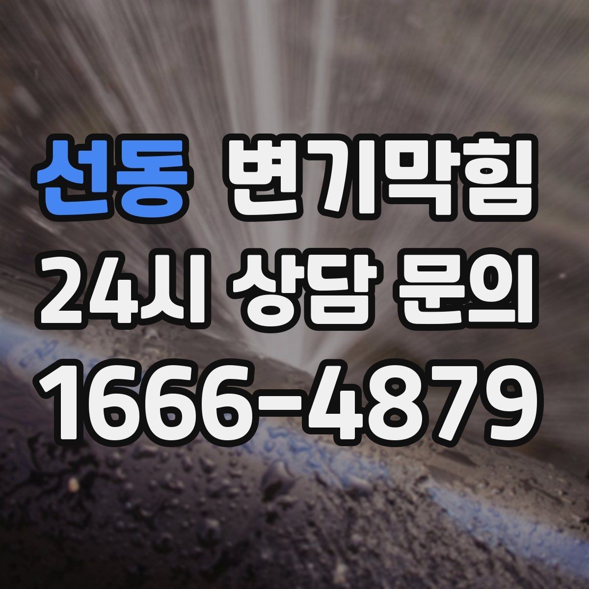 선동 변기막힘 변기 뚫는 법 거품과 기포로 상태 읽기
