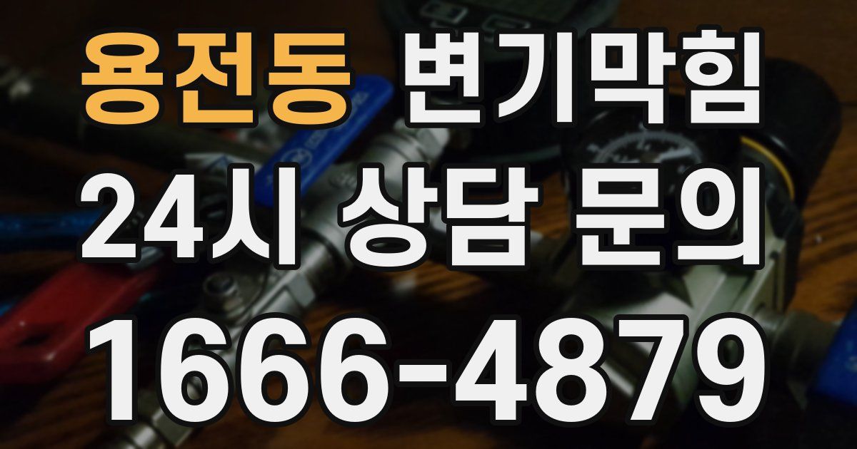 용전동 변기