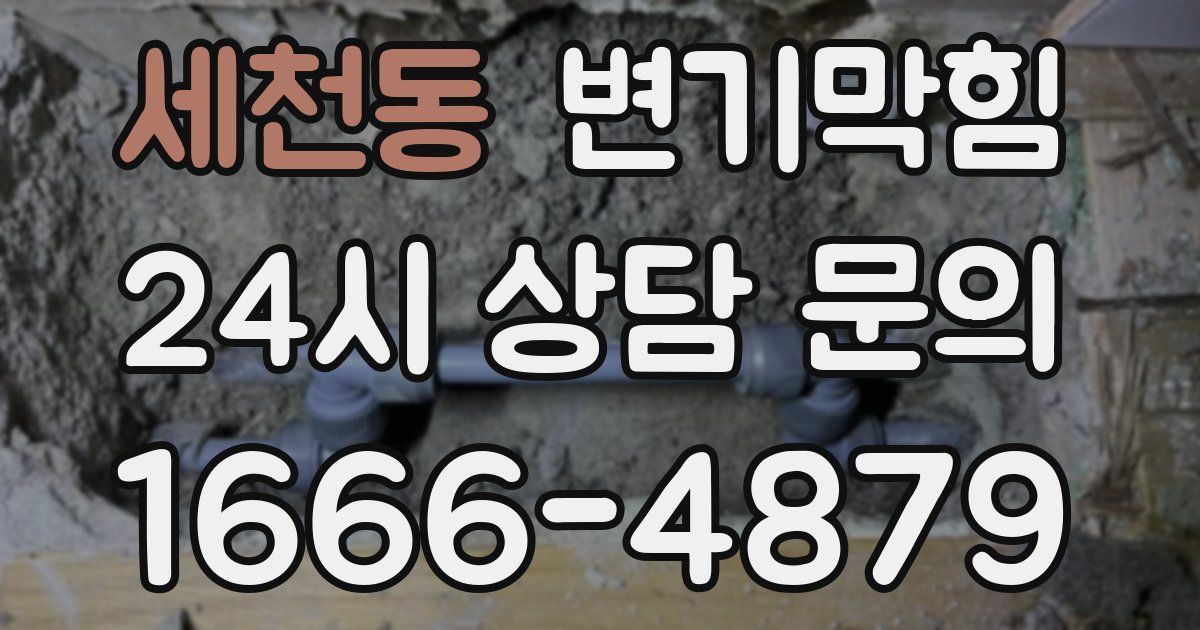 세천동 변기