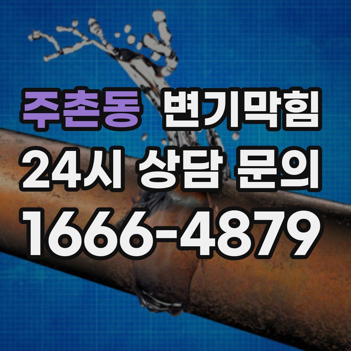 주촌동 변기막힘
