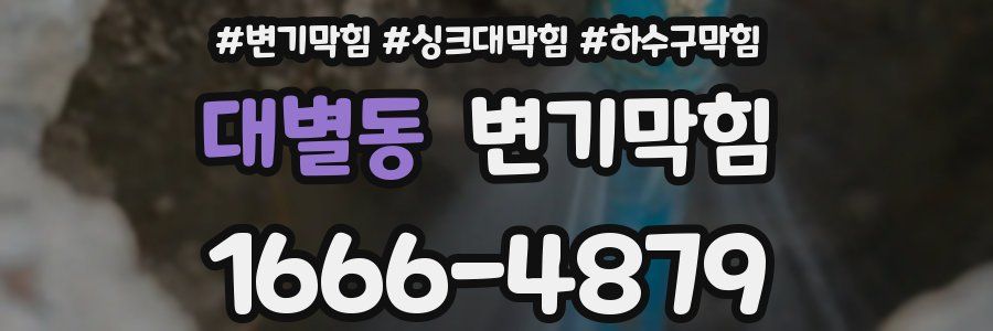 변기막힘