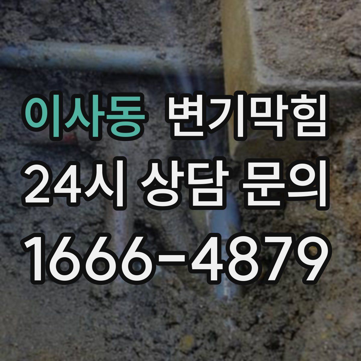 이사동 변기막힘