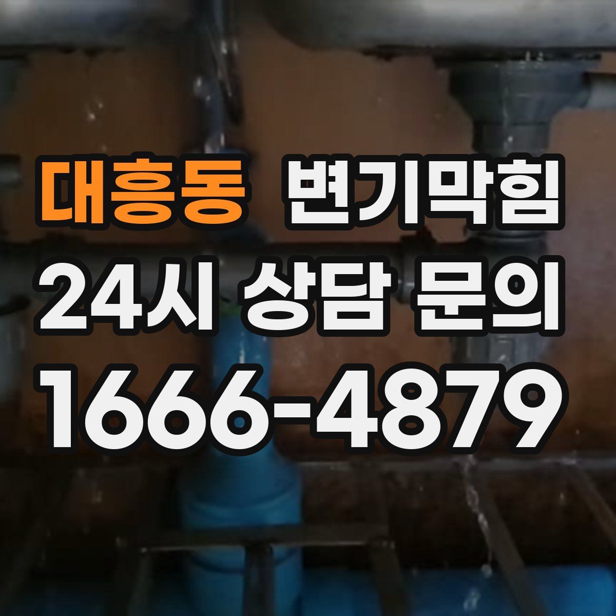대흥동 변기막힘