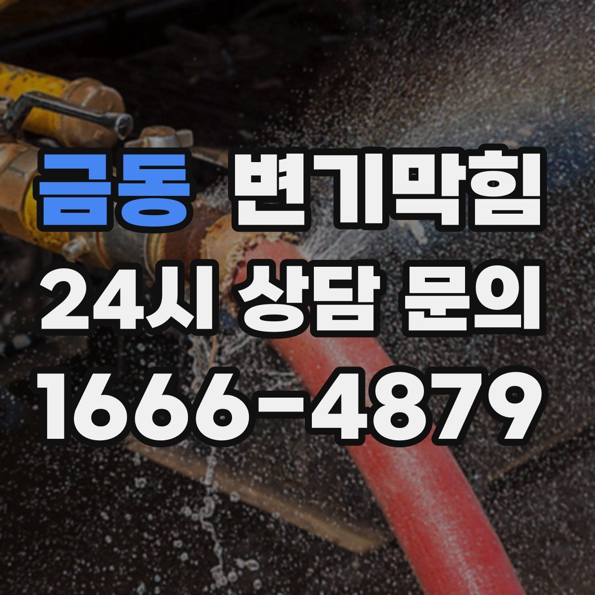 금동 변기막힘