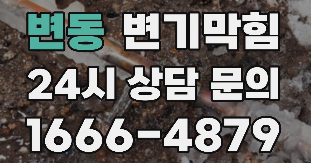 변동 변기