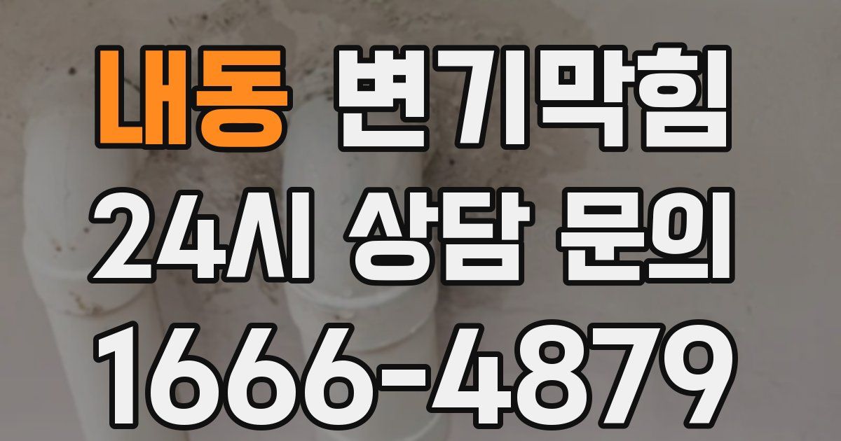 내동 변기