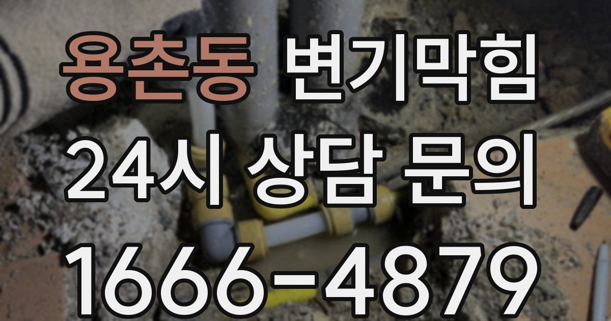 용촌동 변기