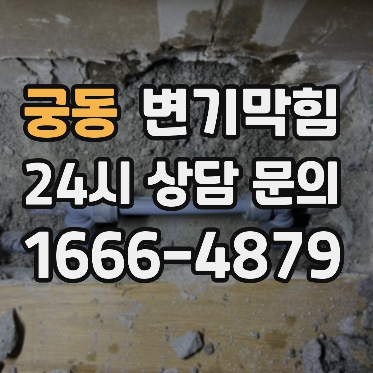 궁동 변기막힘