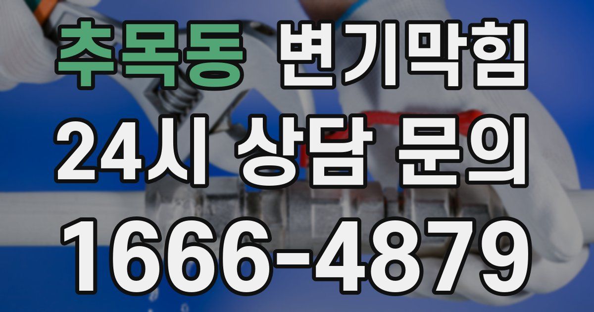 추목동 변기