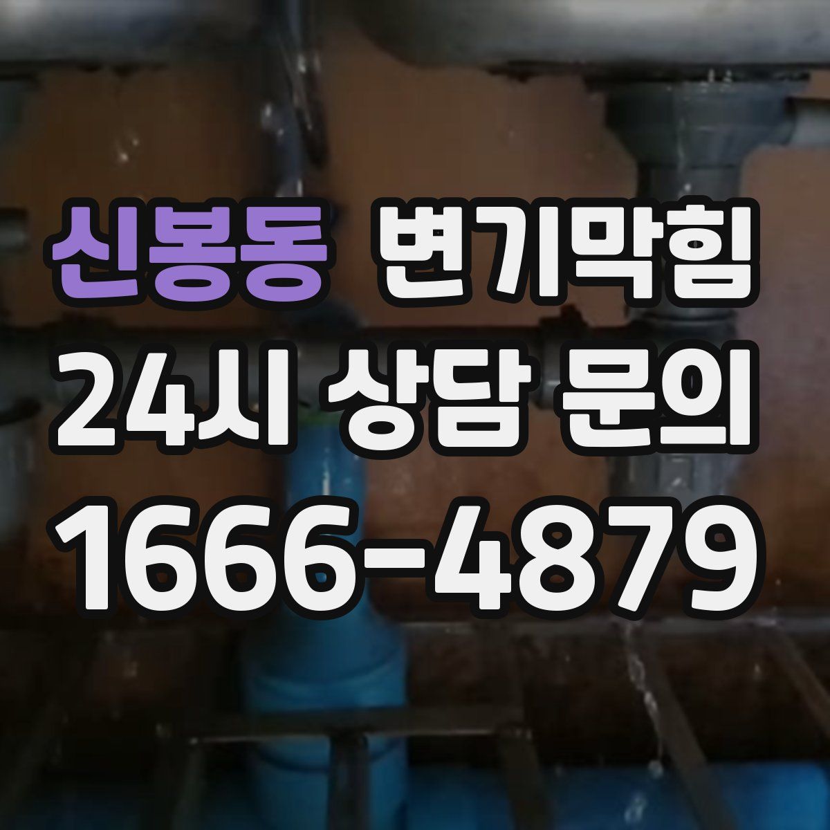 신봉동 변기막힘