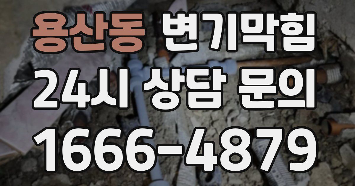 용산동 변기