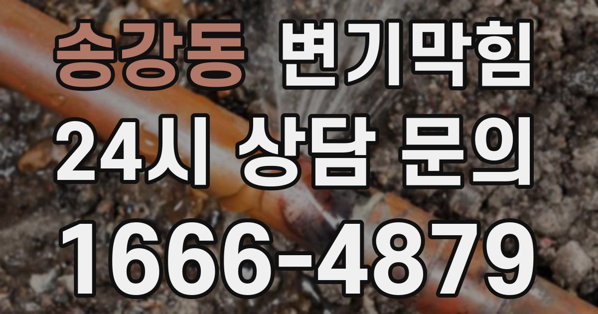 송강동 변기