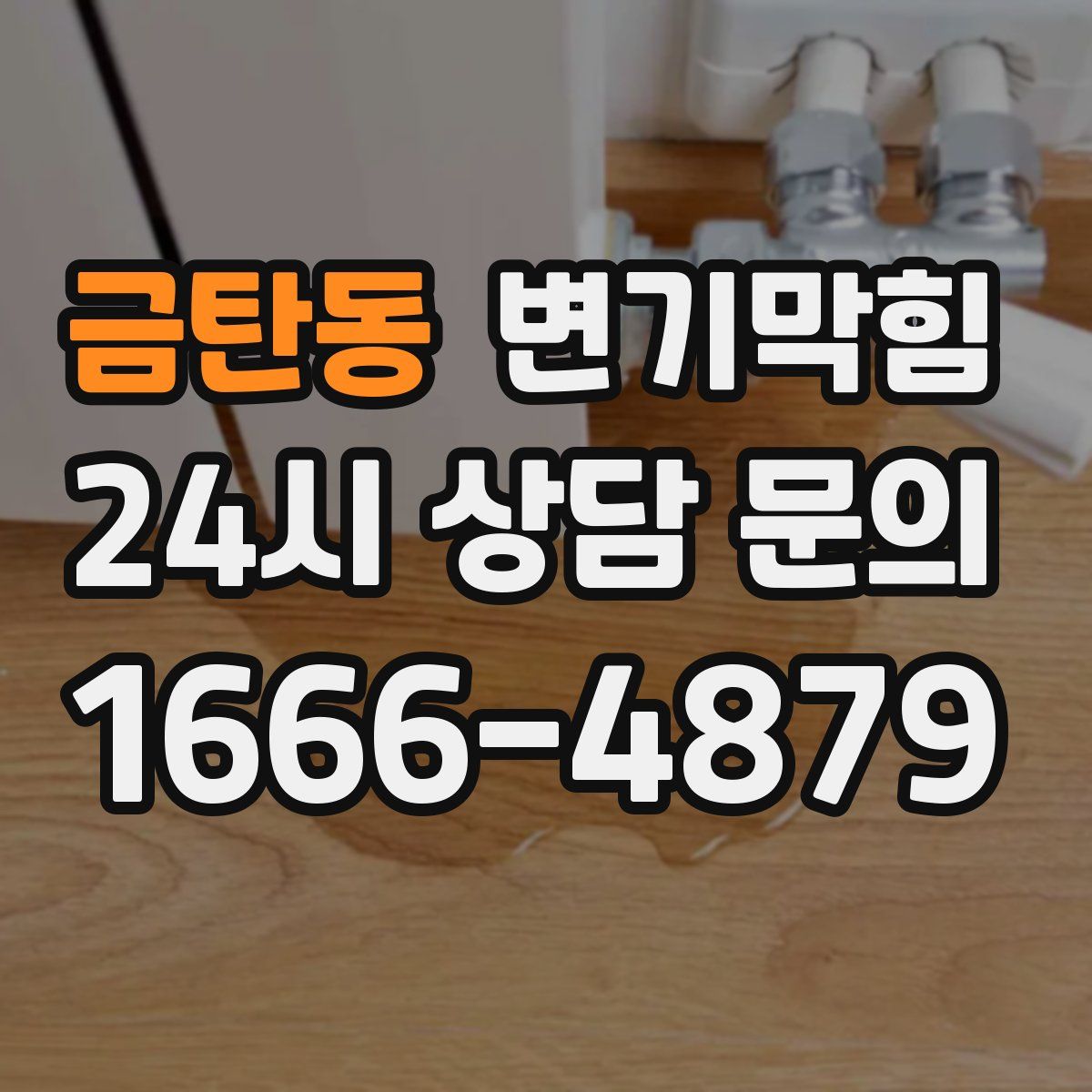 금탄동 변기막힘