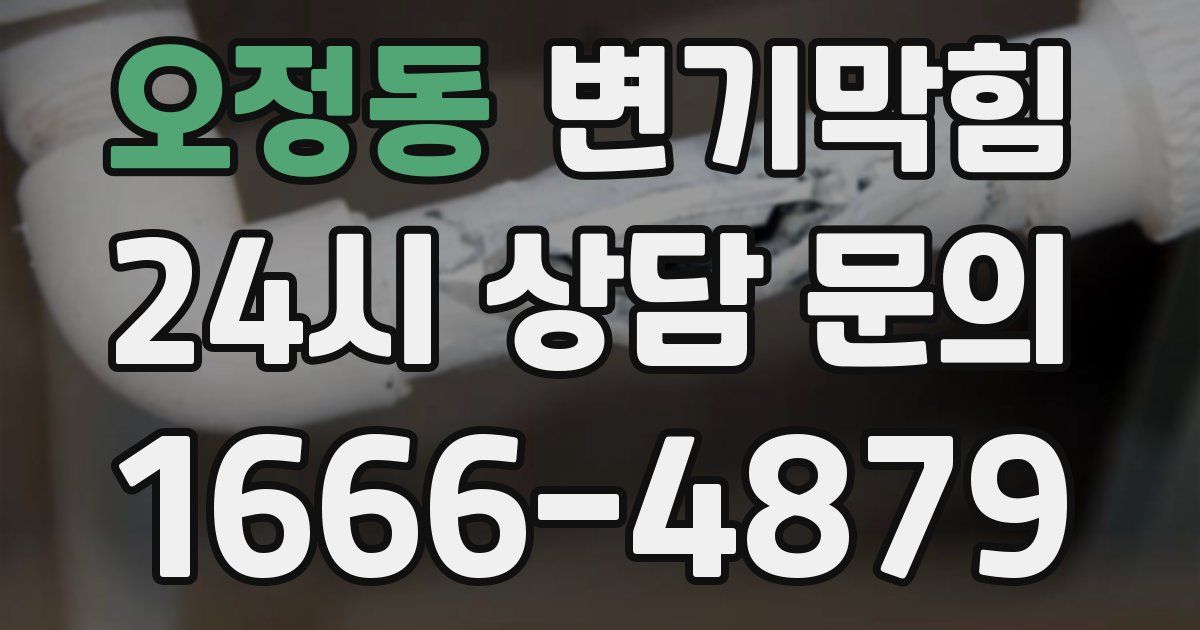 오정동 변기
