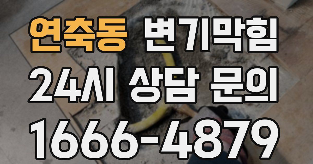 연축동 변기