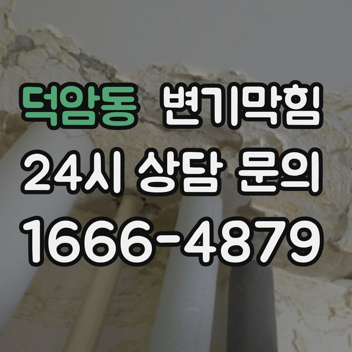 덕암동 변기막힘
