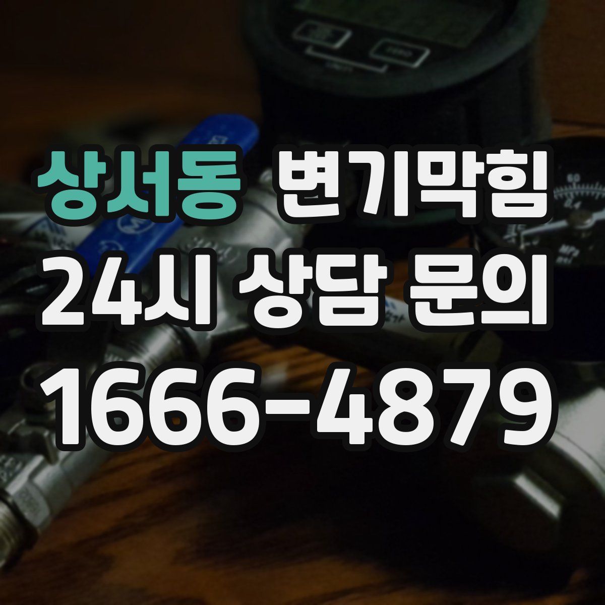 상서동 변기막힘