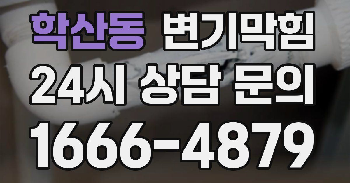 학산동 변기