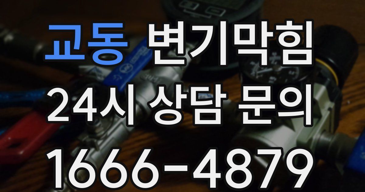 교동 변기